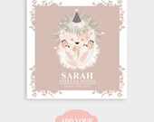 Customized Baby Boy Girl Gift Nursery Decor - 'The Tiny Gift' by Schmooks