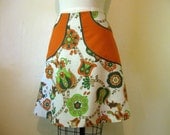 Flower Shop Girl linen skirt Sz 10