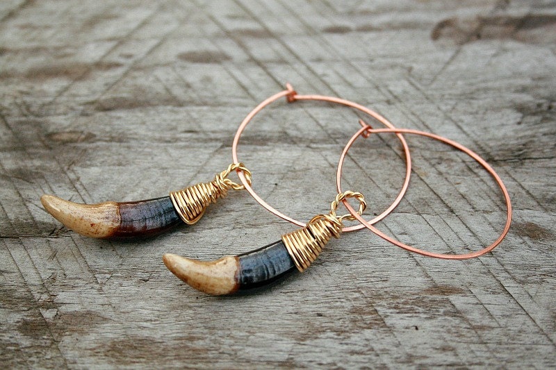 Wild & Elegant Hoop Earrings