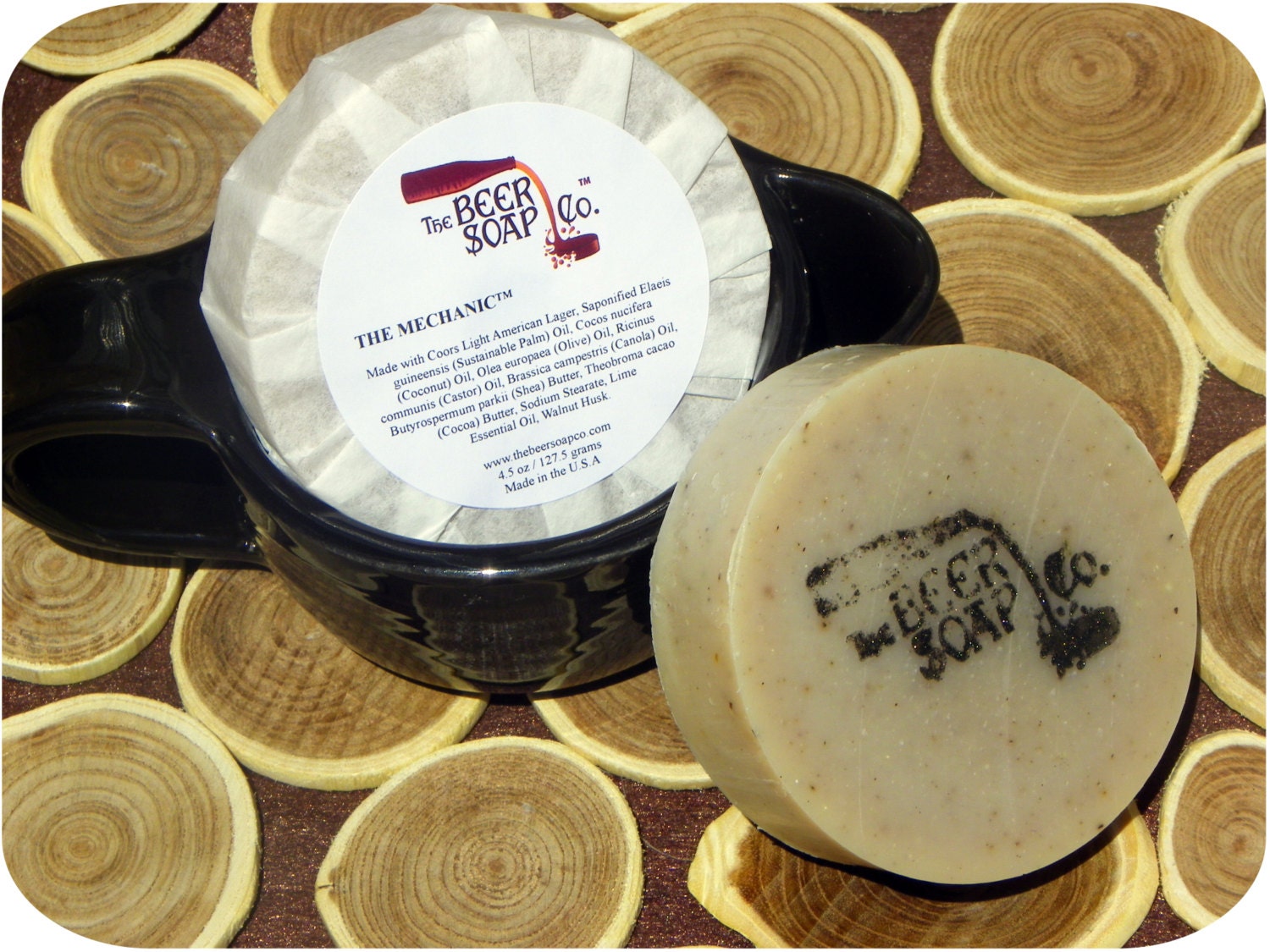 The Mechanic Beer Soap Made with Coors Light Lager