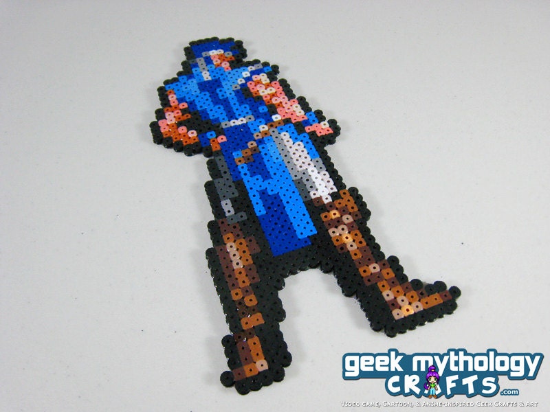 Castlevania Richter Belmont Perler Pixel Bead Sprite Decoration