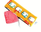 Needle Nook - Stitch Holder Point Protector Zipper Pouch - Lorax - Bright