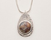 Sonoran Dendrite & Sterling Silver Pendant