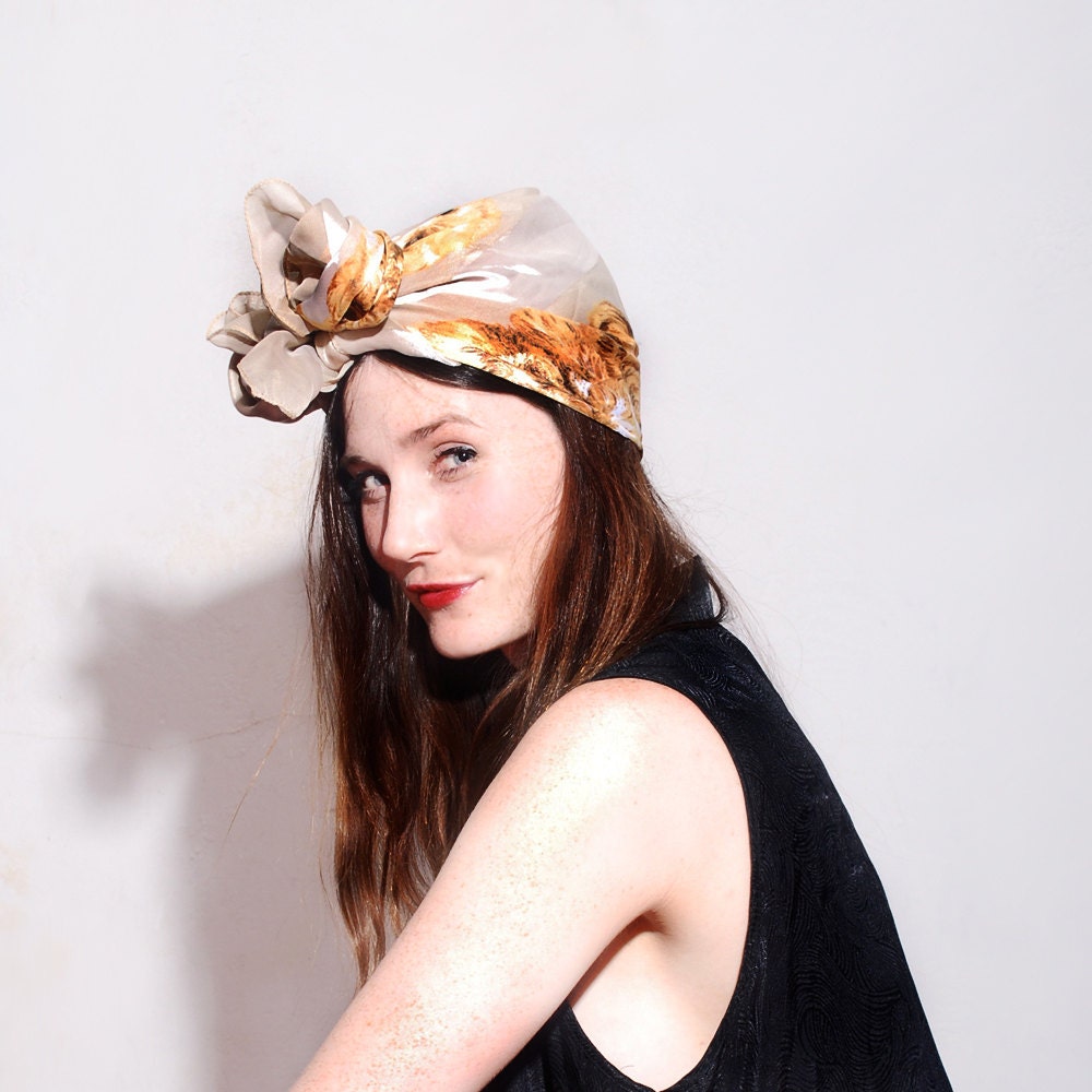 DOG PRINT SCARF // amazing head scarf, turban, headwrap, head wrap, hair accessories, sheer scarf, cutest puppy print, dog print