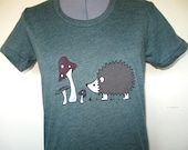Hedgehog and Mushroom Shirt