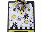 Queen Bee Altered Decorative Personalized Clipboard