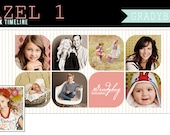 INSTANT DOWNLOAD - Hazel 1 Facebook Timeline Cover - Facebook Timeline Templates - Photoshop Templates