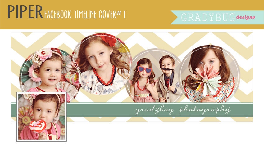 Piper 1 Facebook Timeline Cover - Facebook Timeline Templates - Photoshop Templates
