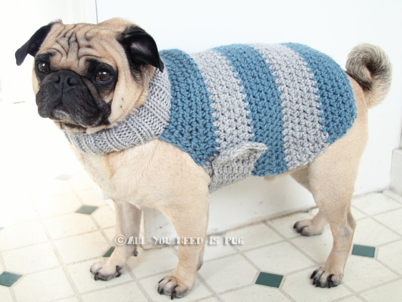 Dog Sweater - Custom Sweater - Made to Order - Size Medium