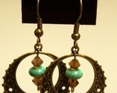 Bronze Dangle Earrings