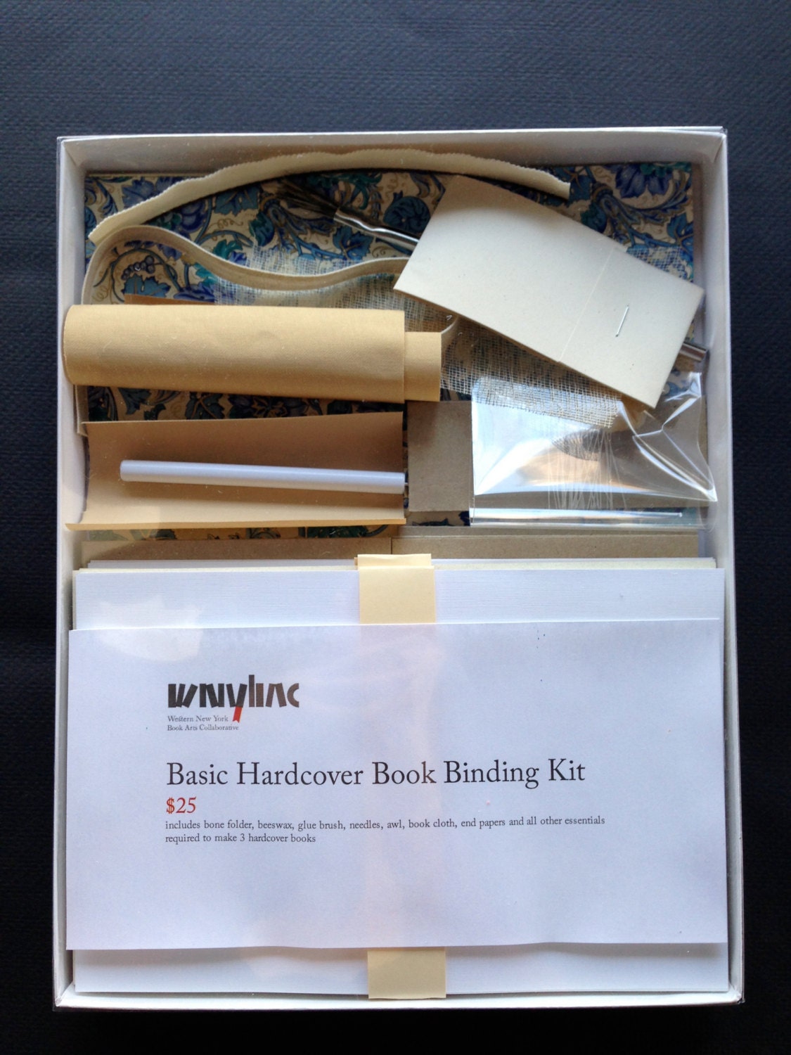 Hardcover Book Binding Kit- Makes 3 Books