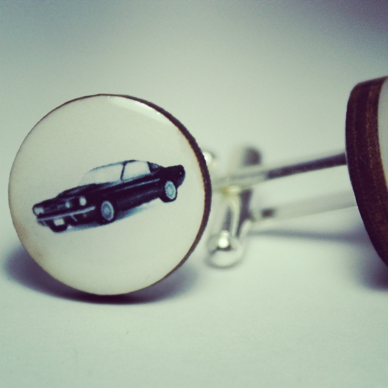 Black American Hot Rod Cufflinks