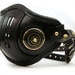 STEAMPUNK LEATHER Mask black leather blackened brass VNT Raider design