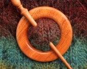 Shawl Pin and Ring - Wattle