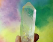 COLOMBIAN LEMURIAN 51 Gram Natural Quartz Seed Crystal Healing Laser Wand Crystal From Muzo Mine Boyaca Colombia S. America