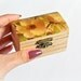 Ring Bearer Wooden Wedding Box - Pillow Alternative - Jewelry Box - made in Israel Floral, Rustic