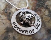Game of Thrones - Mother of Dragons  Necklace for the  Daenerys Targaryen fan Khaleesi Princess of Dragonstone