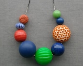 planter necklace - vintage lucite