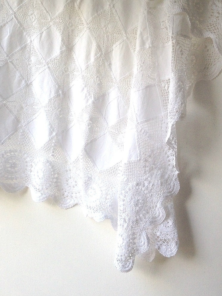 Vintage Crochet Tablecloth