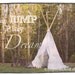 IN STOCK - Custom lace ruffle teepee