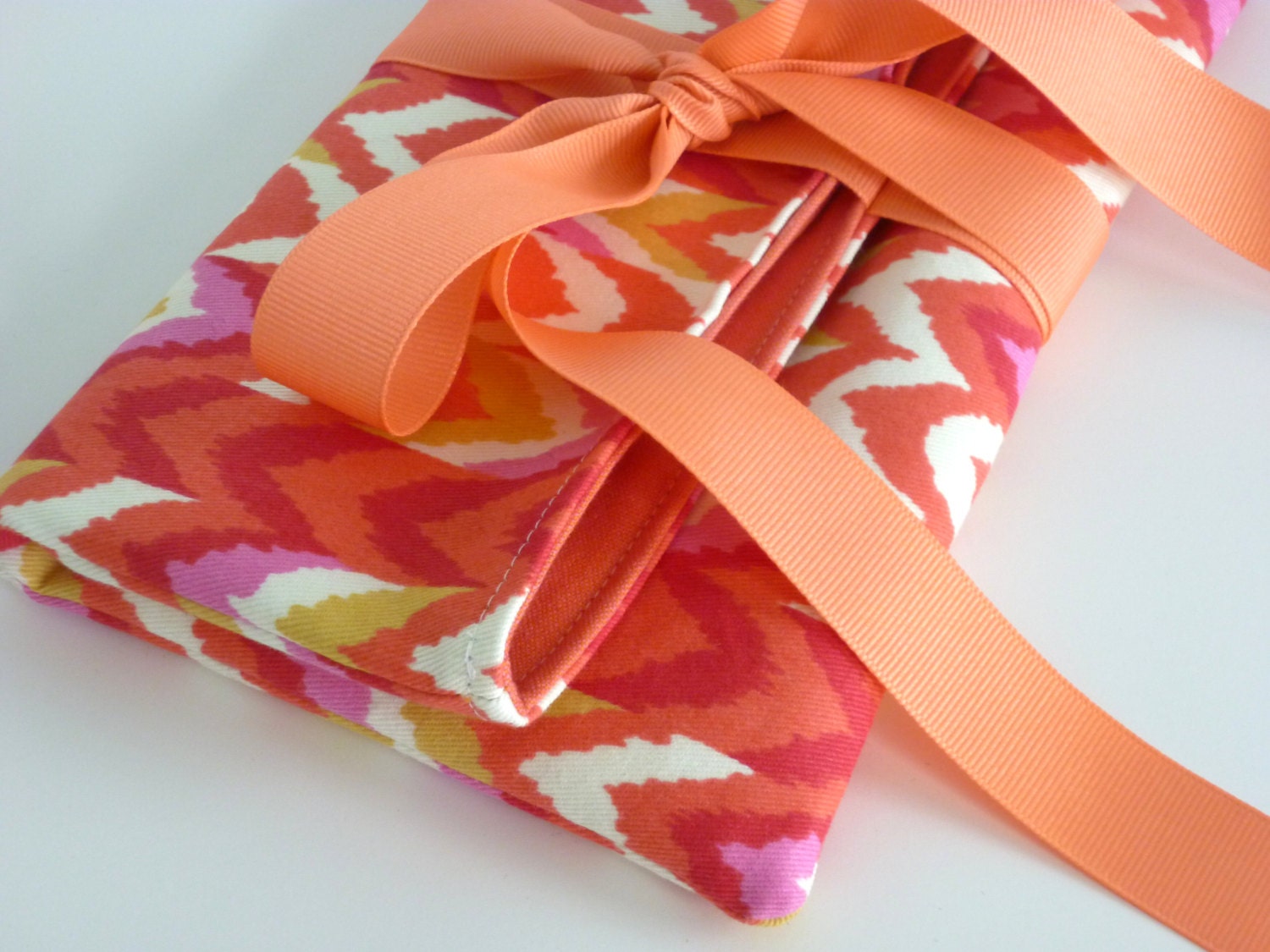 Set of 3 Ribbon Tie Clutches : Perfect for your Bridesmaids (Design your Own)