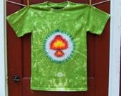 Tie Dye T-shirt - Magic Mushroom - Adult Small - Ready To Ship
