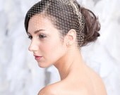 Mini birdcage veil - Ready to ship