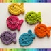 PATTERN-Crochet Fish Applique-Detailed Photos