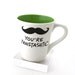 Mustache mug you're fanstashtic