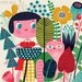 Really Small Gang - limited edition giclee print of an original illustration (8 x 10 in)