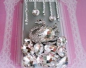 Apple Iphone 5, Swarovski Crystal Rhinestone Swan