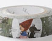 Shinzi Katoh Masking Tape - Little Red Riding Hood & Wolf