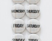 Weekday Flair Button - NEW