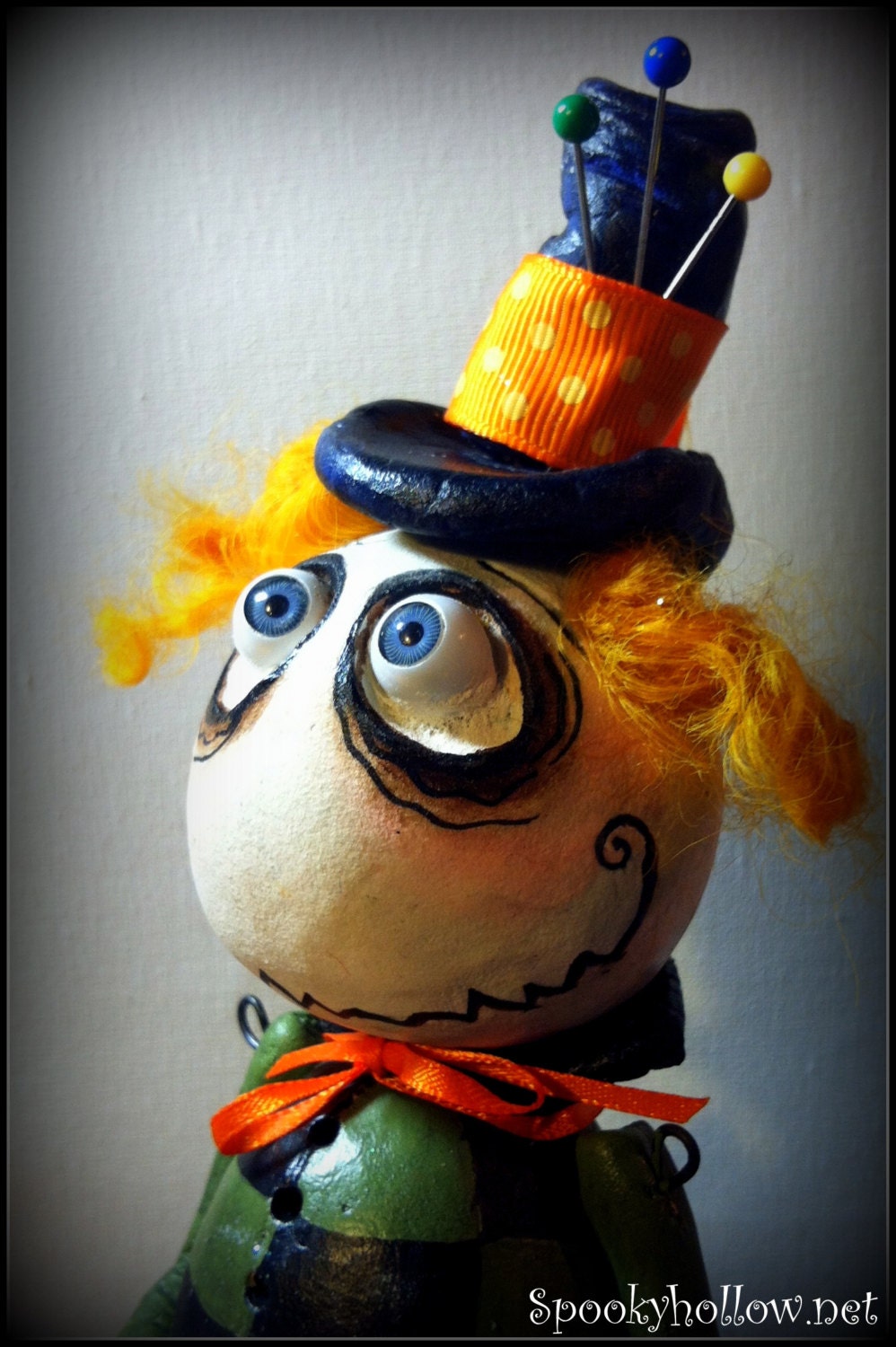 Grimmy Mad Hatter art Doll Made to order