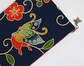 Recycled Kimono iPad mini Case - Butterfly Heaven