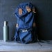 Vintage Hiking Camping Pack Canvas Coleman Royal Blue From Nowvintage on Etsy