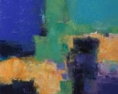 May 2013 - 3 - Original Abstract Oil Painting - 45.5 cm x 45.5 cm (app. 17.9 inch x 17.9 inch)