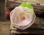 pale pink blossom cocktail ring