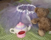 Dress Up Tutu for Girls Sizes 2T-3T in Lavender and White