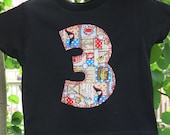 PIRATE 3 SHIRT ... boys 3rd birthday party