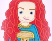 Scottish Animators Doll Applique Embroidery Design