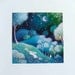 Special edition art print with gold leaf.  Under the Stars . By Amanda Clark.