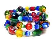 Coil Beaded Bracelet BIG FUN Beading Divas Fundraiser