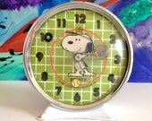 SNooPY TeNNiS  ALaRM CLoCK . ReTRo FuN . A Vintage Delight