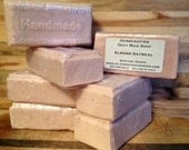 Handcrafted Goatmilk Soap...5 bars of Almond Oatmeal
