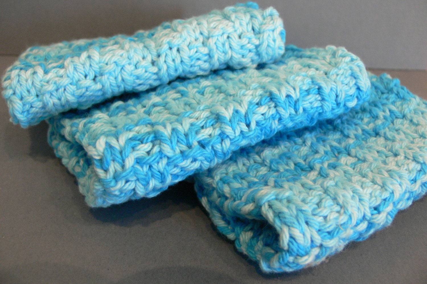 Hand knitted Wash Cloths