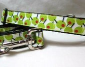 Olive Collar and Leash Set