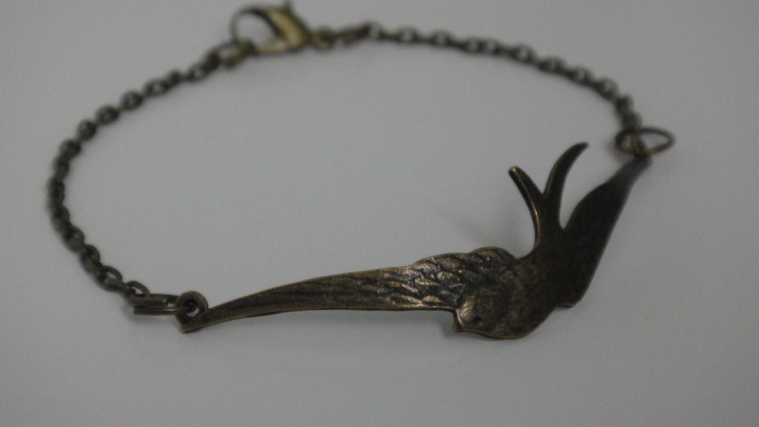 Antique Brass Sparrow Bracelet