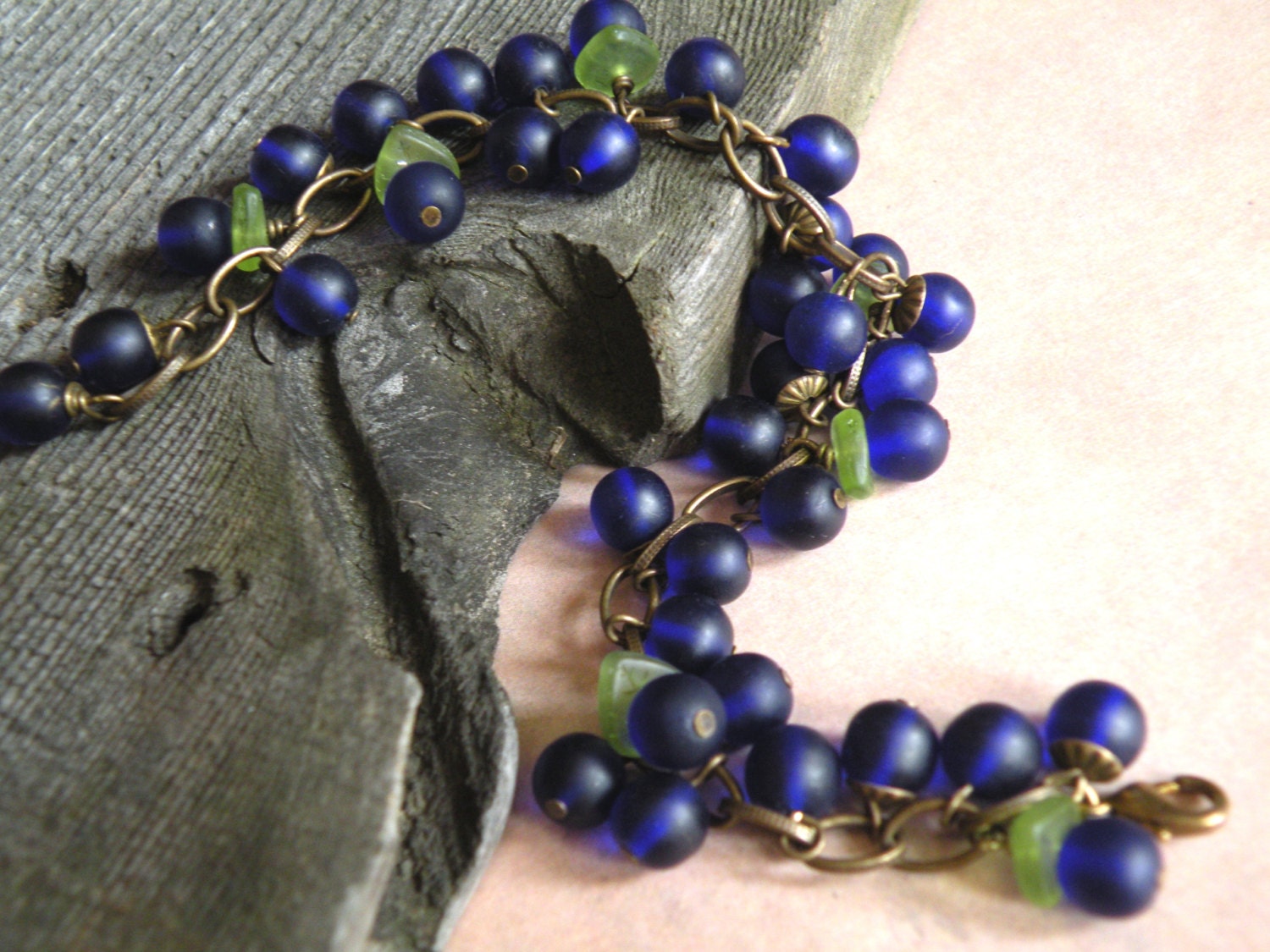 Wild Blueberries - Blueberry Charm Bracelet