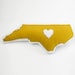 Customizable North Carolina State Pillow